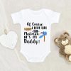 Funny Mailman Onesie - Of Course I Look Like The Mailman Onesie - Cute Father's Day Onesie - Funny Daddy Onesie NW0112 0-3 Months Official ONESIE Merch