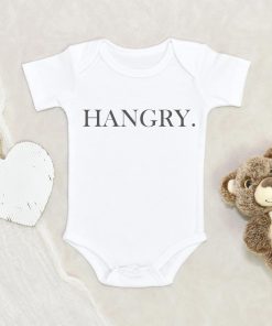 Cute Baby Clothes - Hangry Baby Onesie - Funny Baby Clothes NW0112 0-3 Months Official ONESIE Merch