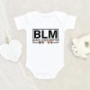 Civil Rights Onesie - Black Lives Matter Heart Onesie - Human Rights Activist Onesie - Empowerment Baby Clothes - Future Activist Baby Onesie NW0112 0-3 Months Official ONESIE Merch