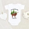 Funny Na-Moose-Ste Onesie - Funny Baby Onesie - Moose Baby Boy Onesie - Moose Onesie - Moose Baby Shower Gift NW0112 0-3 Months Official ONESIE Merch