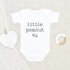Little Peanut Baby Clothes - Cute Modern Baby Onesie - Little Peanut Baby Onesie - Cute Baby Onesie NW0112 0-3 Months Official ONESIE Merch