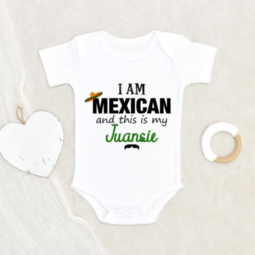 Cute Mexican Onesie - Mexican Baby Clothes - I Am Mexican And This Is My Juansie Onesie NW0112 0-3 Months Official ONESIE Merch