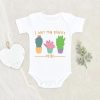 Funny Onesie - Succulent Cactus Onesie - I Wet My Plants Onesie - Funny Plant Onesie - Baby Shower Gift - Cute Baby Clothes NW0112 0-3 Months Official ONESIE Merch