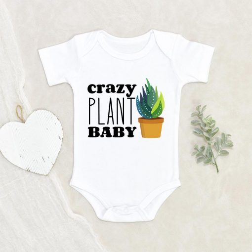 Cute Plant Baby Shower Gift - Crazy Plant Baby Onesie - Cute Plant Based Baby Clothes NW0112 0-3 Months Official ONESIE Merch
