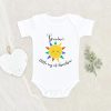 Cute Grandma's Little Ray Of Sunshine Onesie - Grandma Baby Clothes - Grandma Baby Onesie NW0112 0-3 Months Official ONESIE Merch
