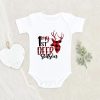 Deer Season Plaid Baby Onesie - My 1st Deer Season Onesie - Deer Hunting Baby Onesie NW0112 0-3 Months Official ONESIE Merch