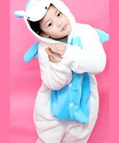 Baby Blue Magical Unicorn Kids Onesie | Onesieful OF0112 XS (100) - 2-4 years - 85-100 CM Official ONESIE Merch