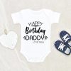 Boho Baby Clothes - Baby Shower Gift - Happy Birthday Daddy Custom Baby Onesie - Personalized Baby Gift - Personalized Baby Onesie NW0112 0-3 Months Official ONESIE Merch