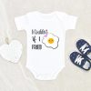 I Couldn't If I Fried Onesie - Funny Eggs Baby Onesie - Fried Egg Onesie - Food Onesie NW0112 0-3 Months Official ONESIE Merch