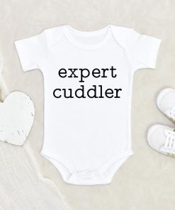 Adorable Unisex Baby Onesie - Expert Cuddler Baby Onesie - Cute Valentines Day Baby Onesie NW0112 0-3 Months Official ONESIE Merch