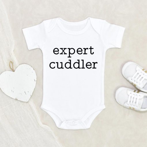 Adorable Unisex Baby Onesie - Expert Cuddler Baby Onesie - Cute Valentines Day Baby Onesie NW0112 0-3 Months Official ONESIE Merch