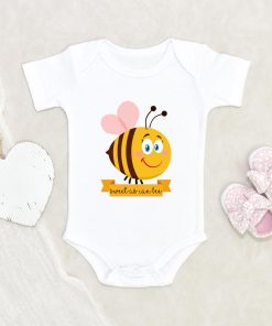 Cute Honey Bee Onesie- Bumble Bee Girls Onesie - Sweet As Can Bee Onesie NW0112 0-3 Months Official ONESIE Merch