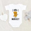 Funny Chicken Nugget Onesie - Little Nugget Clothes - Cute Little Nugget Baby Onesie NW0112 0-3 Months Official ONESIE Merch
