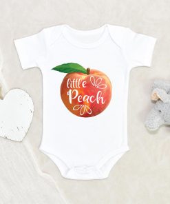 Fruit Baby Onesie - Cute Little Peach Onesie - Peach Baby Onesie - Baby Onesie - Vegan Baby Onesie - Cute Southern Onesie NW0112 0-3 Months Official ONESIE Merch
