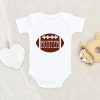 Football Name Baby Onesie - Personalized Football Onesie - Football Baby Clothes - Cute Fall Onesie NW0112 0-3 Months Official ONESIE Merch