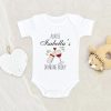 Funny Baby Gift From Auntie - Cute Auntie Baby Onesie - Aunties Drinking Buddie Baby Onesie - Personalized Baby Shower Gift From Auntie NW0112 0-3 Months Official ONESIE Merch