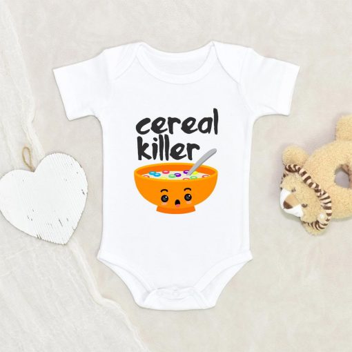 Cereal Killer Baby Onesie - Funny Baby Onesie - Cute Baby Clothes - Cute Baby Onesie - Baby Onesie NW0112 0-3 Months Official ONESIE Merch