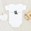 Halloween Baby Onesie - Too Cute To Spook Baby Onesie - Cat Baby Clothes - Cute Fall Onesie NW0112 0-3 Months Official ONESIE Merch