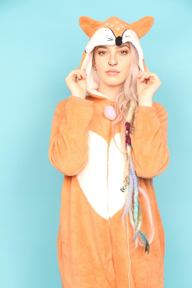 What Does the Fox Say? Onesie | Primark OF0112 Small (Height 148-160 CM / 4'10-5'3) Official ONESIE Merch