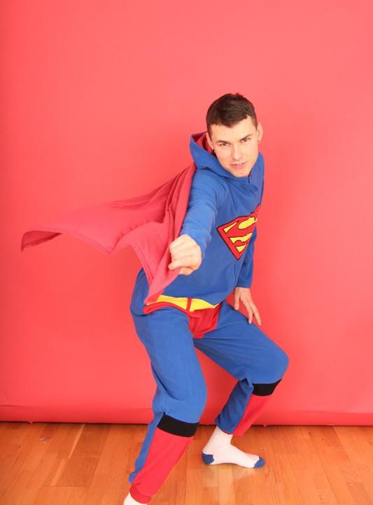 Mens Superman Onesie | Primark OF0112 XS-S/ Height 155cm-174cm Official ONESIE Merch