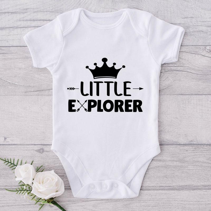Little Explorer-Onesie-Best Gift For Babies-Adorable Baby Clothes-Clothes For Baby-Best Gift For Papa-Best Gift For Mama-Cute Onesie NW0112 0-3 Months Official ONESIE Merch