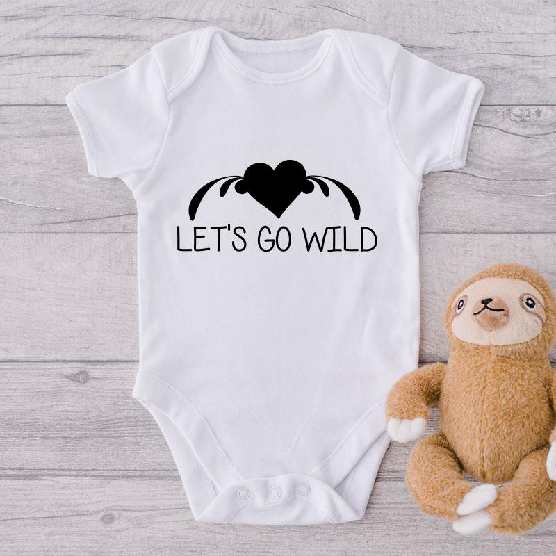 Let's Go Wild-Onesie-Best Gift For Babies-Adorable Baby Clothes-Clothes For Baby-Best Gift For Papa-Best Gift For Mama-Cute Onesie NW0112 0-3 Months Official ONESIE Merch