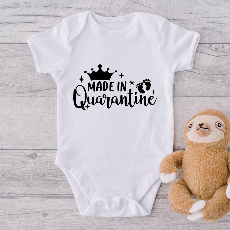 Made In Quarantine-Onesie-Best Gift For Babies-Adorable Baby Clothes-Clothes For Baby-Best Gift For Papa-Best Gift For Mama-Cute Onesie NW0112 0-3 Months Official ONESIE Merch