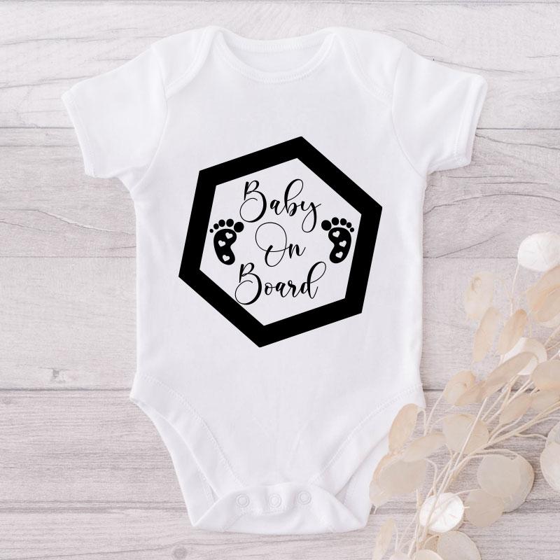 Baby On Board-Onesie-Best Gift For Babies-Adorable Baby Clothes-Clothes For Baby-Best Gift For Papa-Best Gift For Mama-Cute Onesie NW0112 0-3 Months Official ONESIE Merch