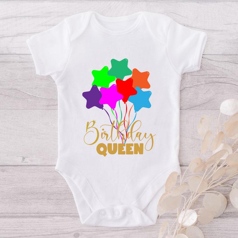 Birthday Queen-Onesie-Best Gift For Babies-Adorable Baby Clothes-Clothes For Baby-Best Gift For Papa-Best Gift For Mama-Cute Onesie NW0112 0-3 Months Official ONESIE Merch