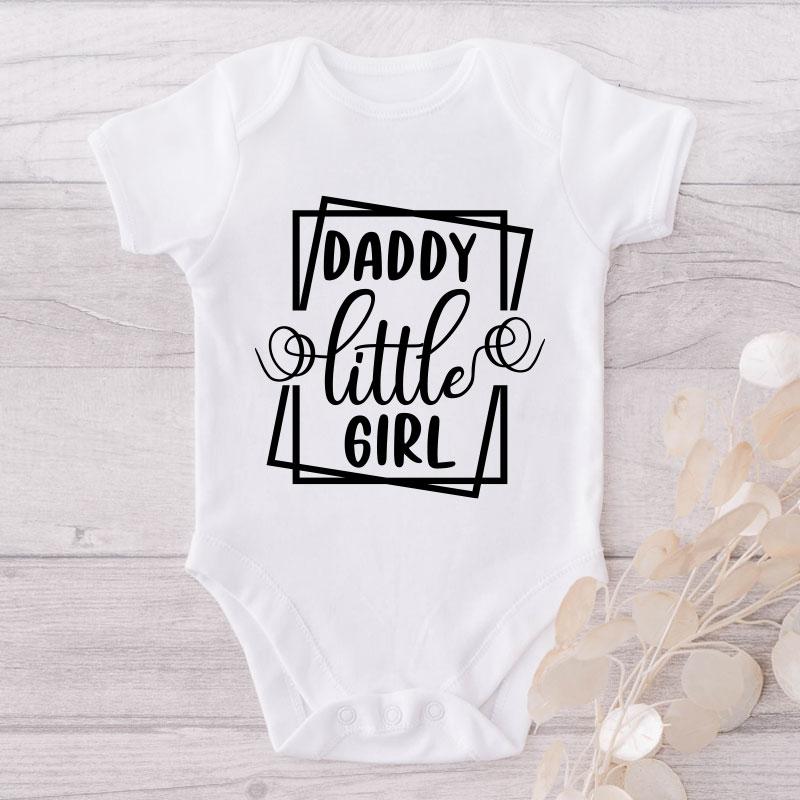 Daddy Little Girl-Onesie-Best Gift For Babies-Adorable Baby Clothes-Clothes For Baby-Best Gift For Papa-Best Gift For Mama-Cute Onesie NW0112 0-3 Months Official ONESIE Merch