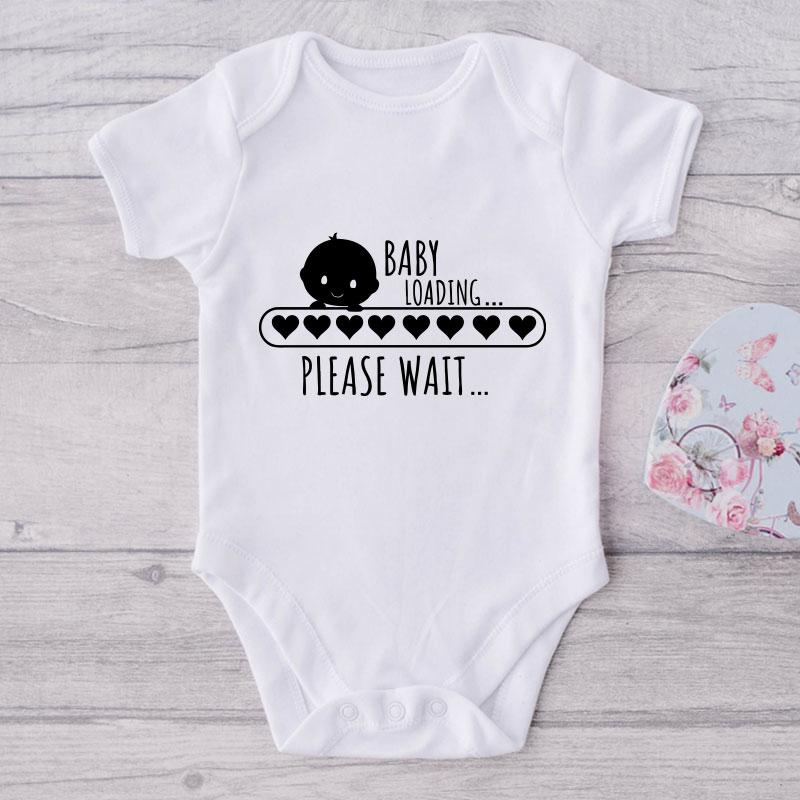 Baby Loading Please Wait-Funny-Onesie-Best Gift For Babies-Adorable Baby Clothes-Clothes For Baby-Best Gift For Papa-Best Gift For Mama-Cute Onesie NW0112 0-3 Months Official ONESIE Merch