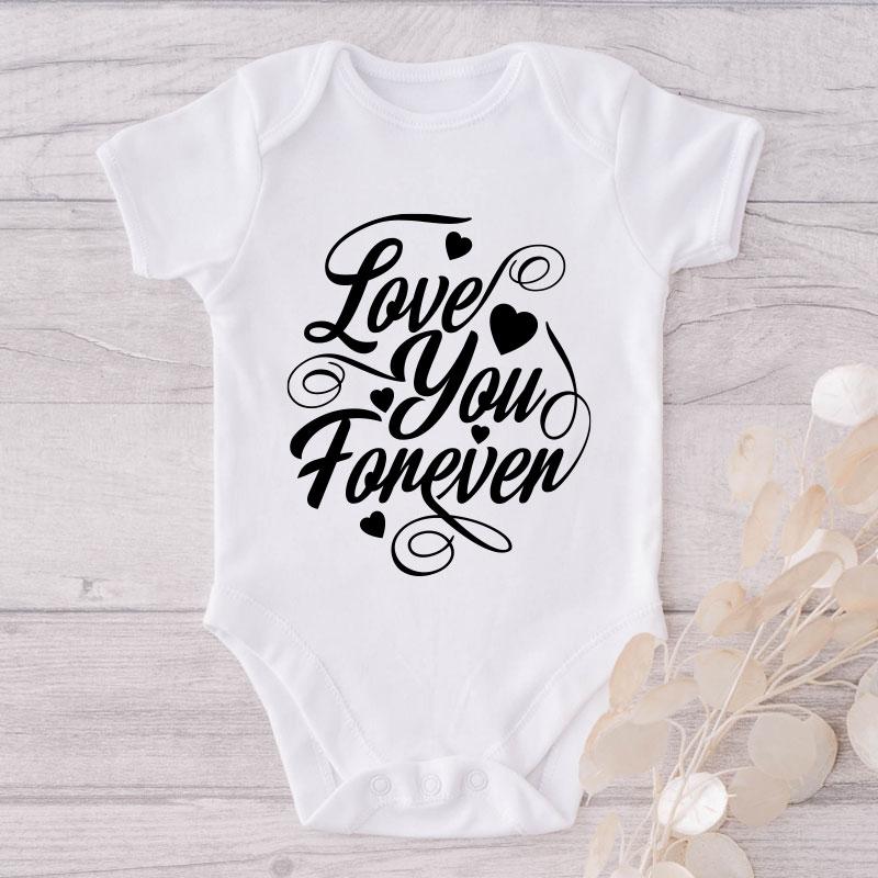 Love You Forever-Onesie-Best Gift For Babies-Adorable Baby Clothes-Clothes For Baby-Best Gift For Papa-Best Gift For Mama-Cute Onesie NW0112 0-3 Months Official ONESIE Merch
