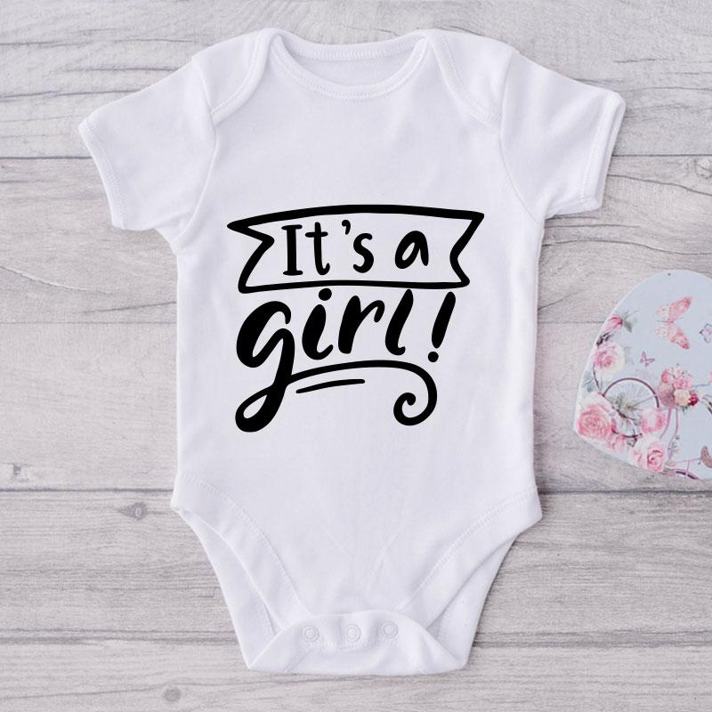 It's A Girl-Onesie-Best Gift For Babies-Adorable Baby Clothes-Clothes For Baby-Best Gift For Papa-Best Gift For Mama-Cute Onesie NW0112 0-3 Months Official ONESIE Merch