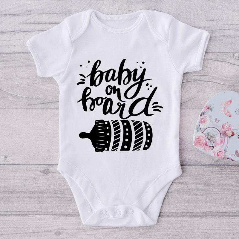 Baby on Board-Onesie-Best Gift For Babies-Adorable Baby Clothes-Clothes For Baby-Best Gift For Papa-Best Gift For Mama-Cute Onesie NW0112 0-3 Months Official ONESIE Merch