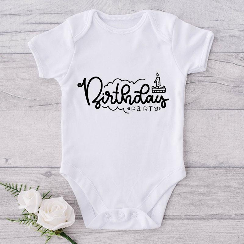 Birthday Party-Onesie-Best Gift For Babies-Adorable Baby Clothes-Clothes For Baby-Best Gift For Papa-Best Gift For Mama-Cute Onesie NW0112 0-3 Months Official ONESIE Merch