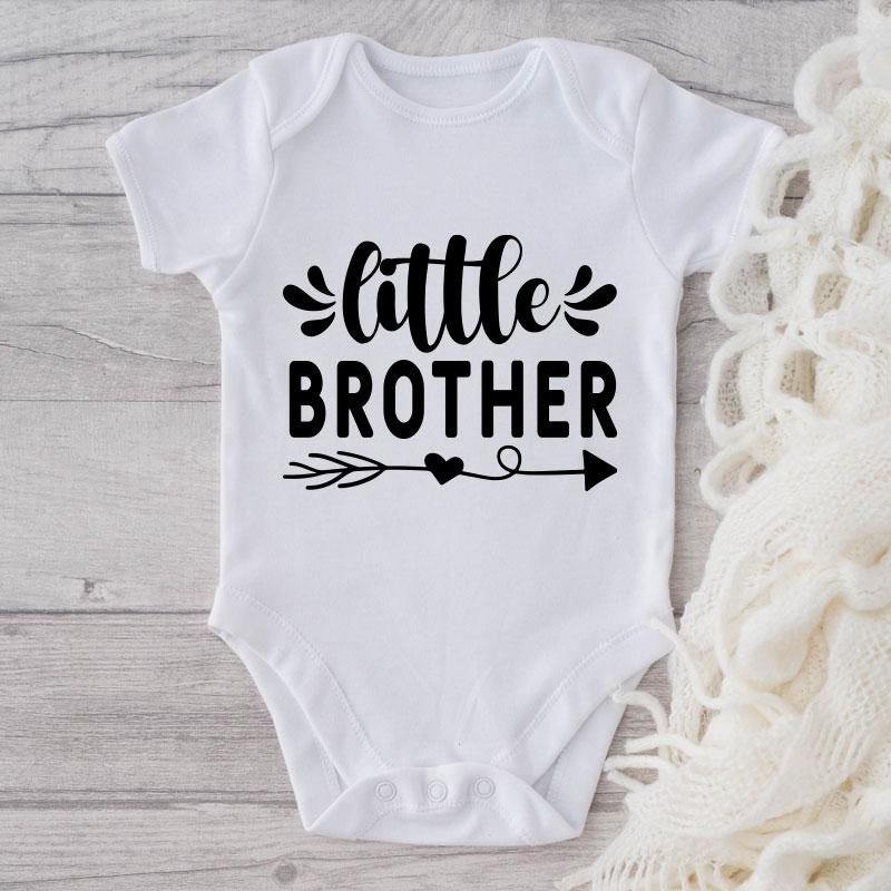 Little Brother-Onesie-Best Gift For Babies-Adorable Baby Clothes-Clothes For Baby-Best Gift For Papa-Best Gift For Mama-Cute Onesie NW0112 0-3 Months Official ONESIE Merch