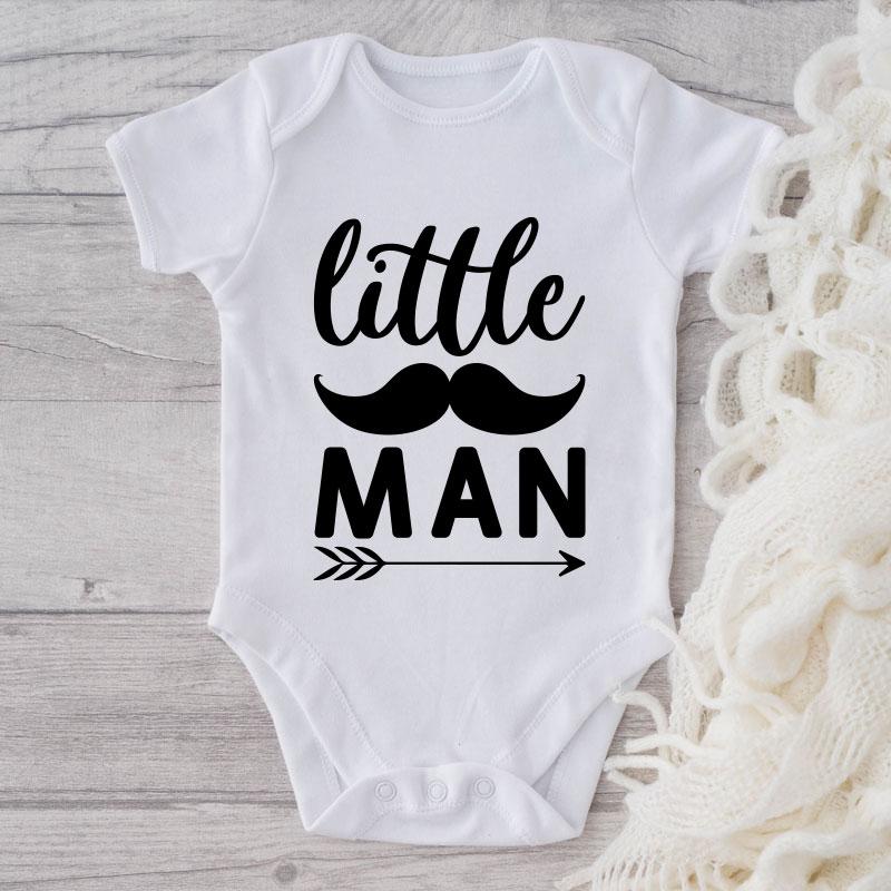 Little Man-Onesie-Best Gift For Babies-Adorable Baby Clothes-Clothes For Baby-Best Gift For Papa-Best Gift For Mama-Cute Onesie NW0112 0-3 Months Official ONESIE Merch