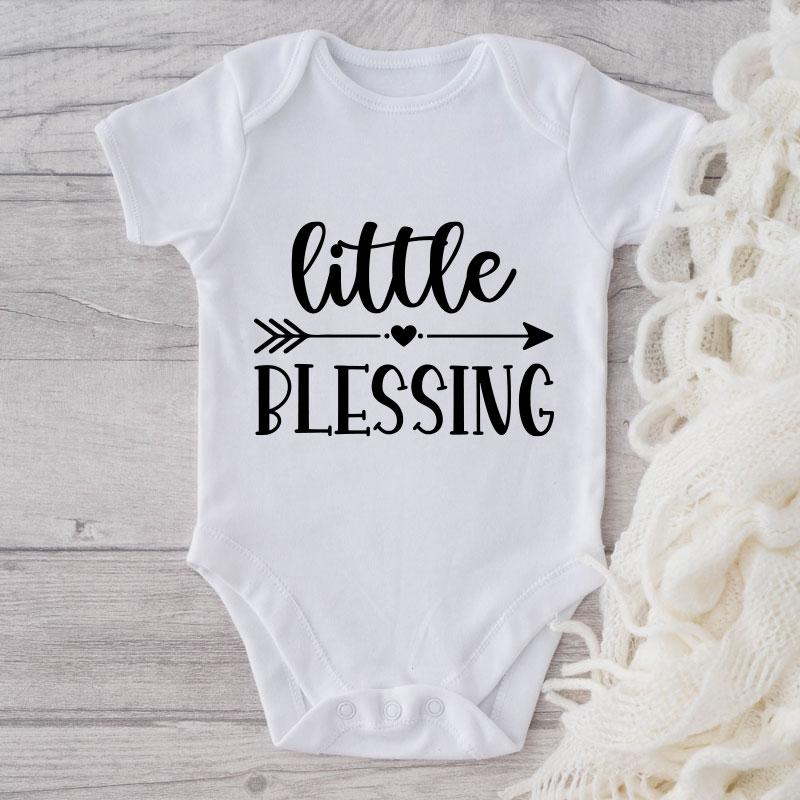 Little Blessing-Onesie-Best Gift For Babies-Adorable Baby Clothes-Clothes For Baby-Best Gift For Papa-Best Gift For Mama-Cute Onesie NW0112 0-3 Months Official ONESIE Merch
