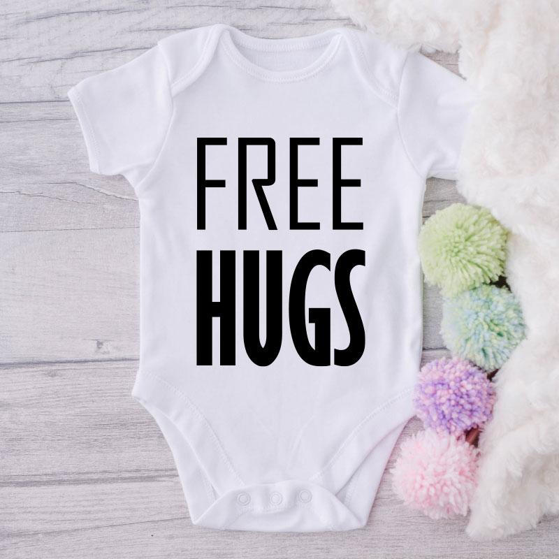 Free Hugs-Onesie-Best Gift For Babies-Adorable Baby Clothes-Clothes For Baby-Best Gift For Papa-Best Gift For Mama-Cute Onesie NW0112 0-3 Months Official ONESIE Merch