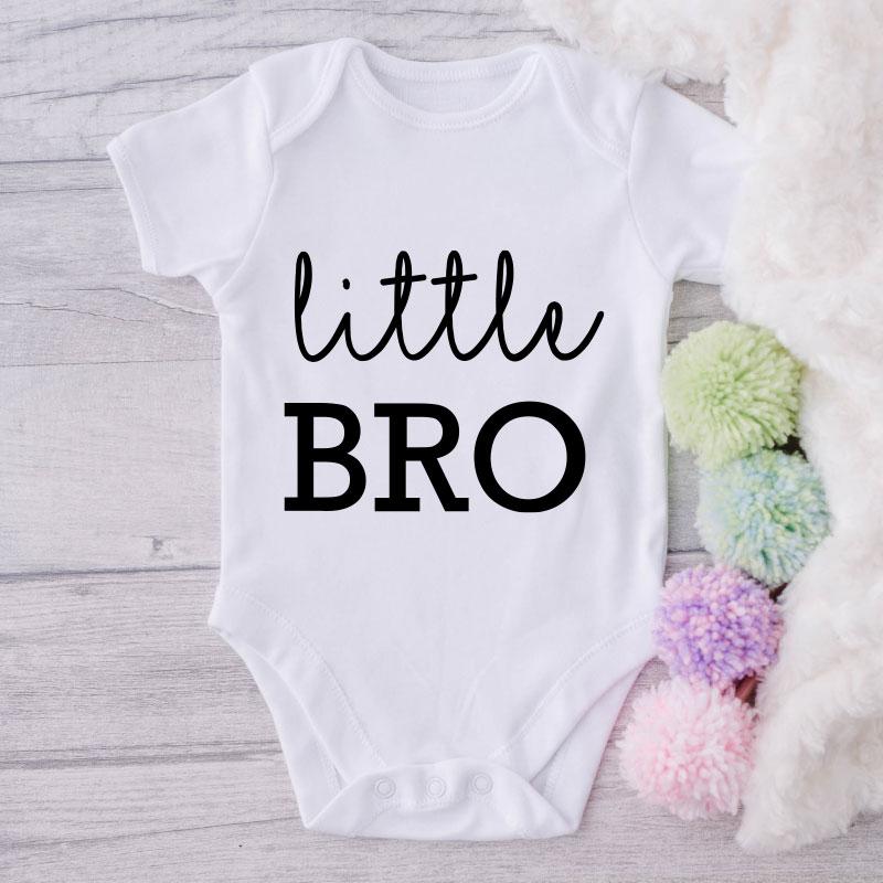 Little Bro-Onesie-Best Gift For Babies-Adorable Baby Clothes-Clothes For Baby-Best Gift For Papa-Best Gift For Mama-Cute Onesie NW0112 0-3 Months Official ONESIE Merch