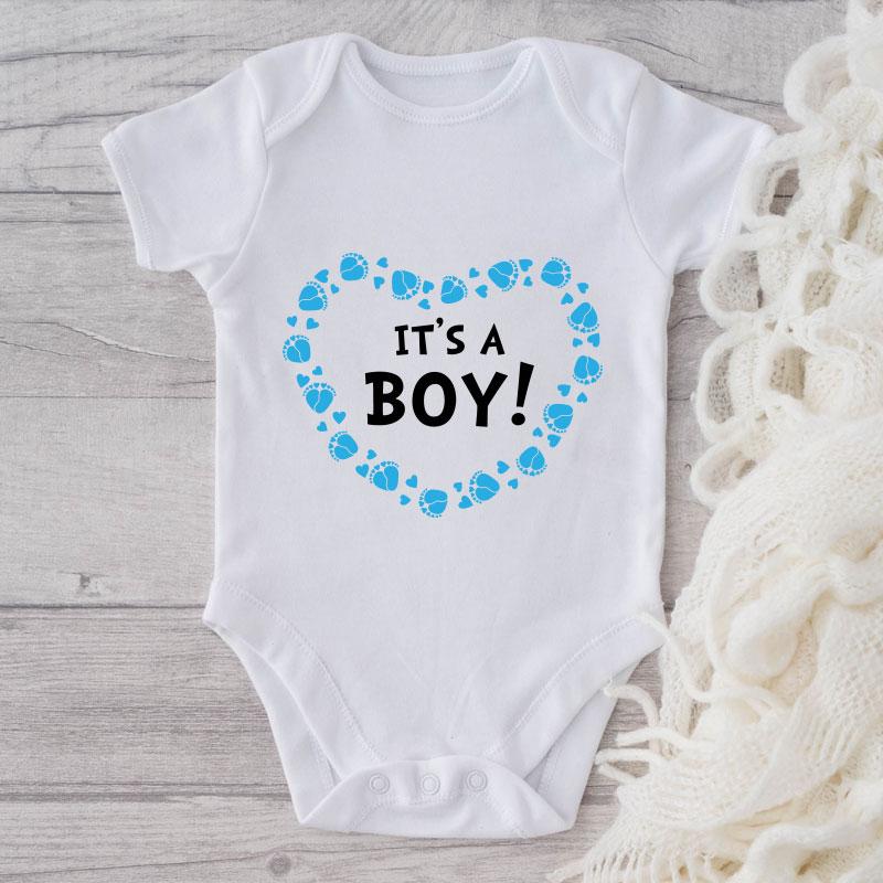 It's A Boy!-Onesie-Adorable Baby Clothes-Clothes For Baby-Best Gift For Papa-Best Gift For Mama-Cute Onesie NW0112 0-3 Months Official ONESIE Merch