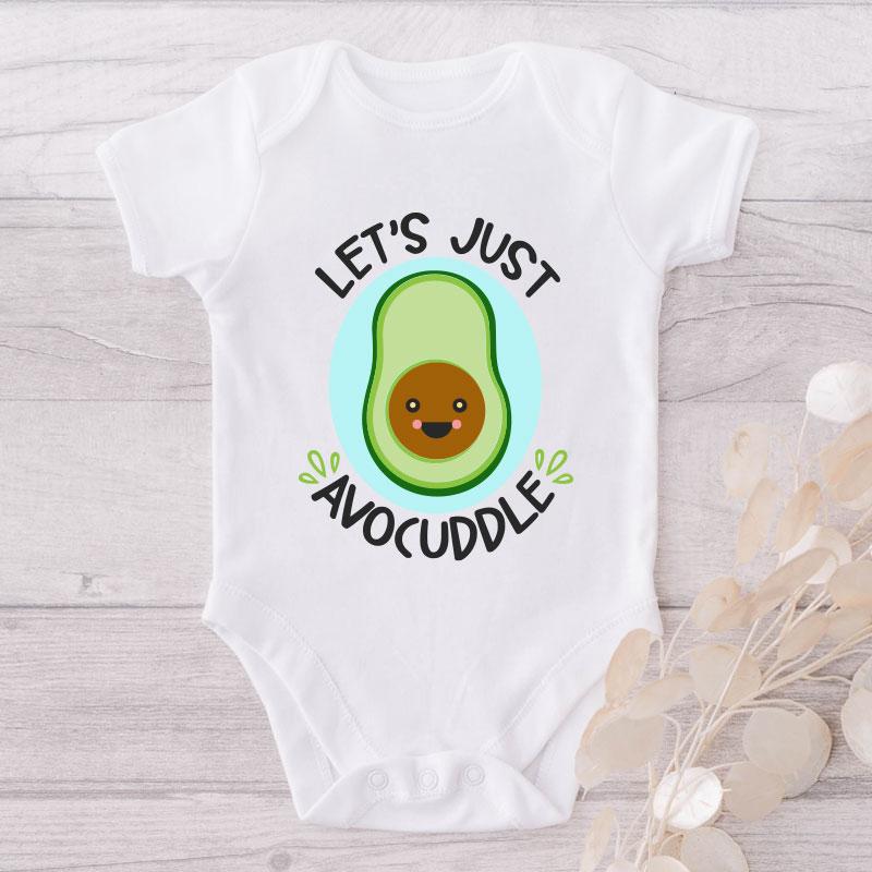Let's Just Avocuddle-Onesie-Adorable Baby Clothes-Clothes For Baby-Best Gift For Papa-Best Gift For Mama-Cute Onesie NW0112 0-3 Months Official ONESIE Merch