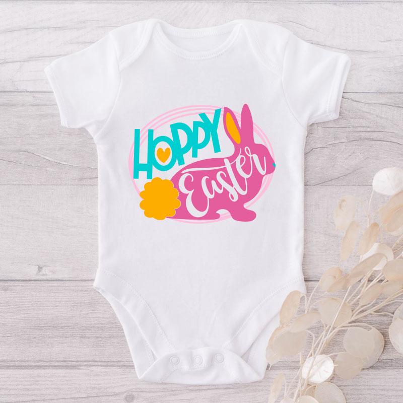Hoppy Easter-Funny Onesie-Adorable Baby Clothes-Clothes For Baby-Best Gift For Papa-Best Gift For Mama-Cute Onesie NW0112 0-3 Months Official ONESIE Merch
