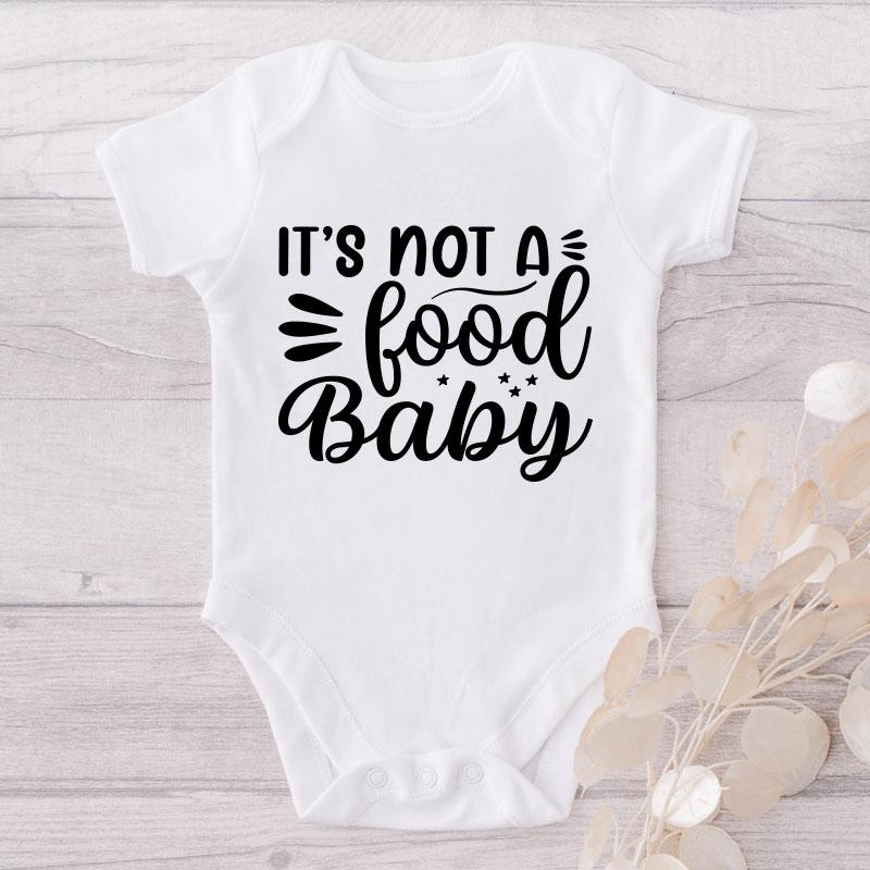 It's Not A Food Baby-Funny Onesie-Adorable Baby Clothes-Best Gift For Papa-Best Gift For Mama-Clothes For Baby-Cute Onesie NW0112 0-3 Months Official ONESIE Merch