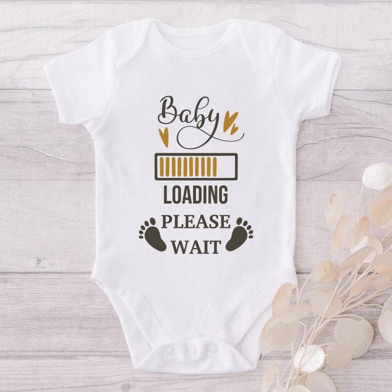Baby Loading Please Wait-Onesie-Adorable Baby Clothes-Best Gift For Papa-Best Gift For Mama-Clothes For Baby-Cute Onesie NW0112 0-3 Months Official ONESIE Merch