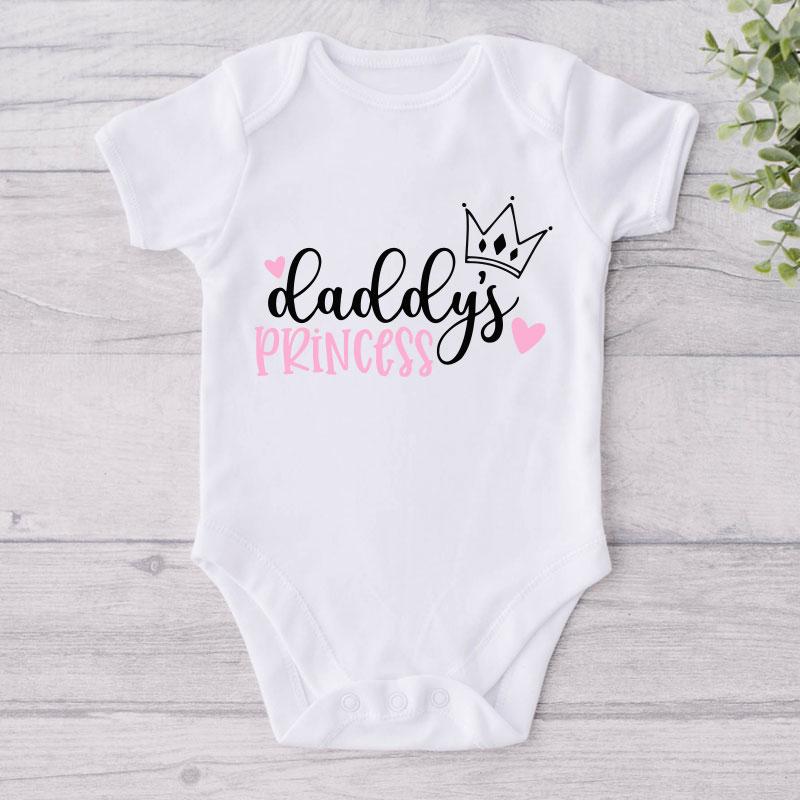 Daddy's Princess-Onesie-Adorable Baby Clothes-Best Gift For Papa-Best Gift For Mama-Clothes For Baby-Cute Onesie NW0112 0-3 Months Official ONESIE Merch
