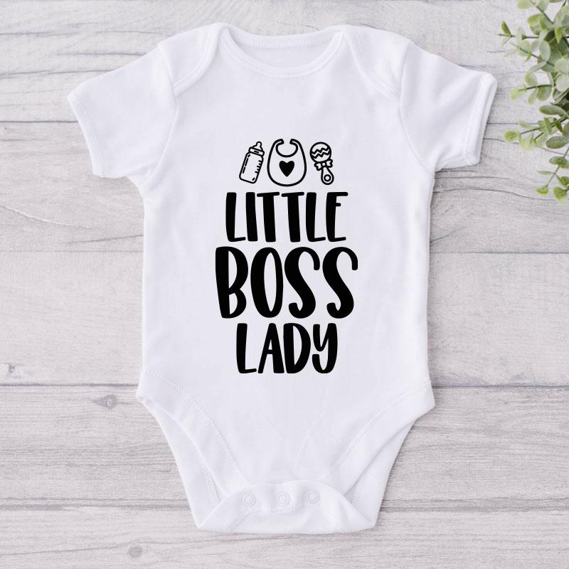 Little Boss Lady-Onesie-Best Gift For Babies-Adorable Baby Clothes-Clothes For Baby-Best Gift For Papa-Best Gift For Mama-Cute Onesie NW0112 0-3 Months Official ONESIE Merch