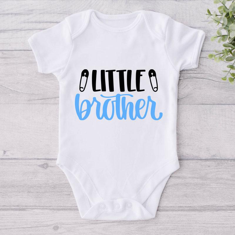 Little Brother-Onesie-Best Gift For Babies-Adorable Baby Clothes-Clothes For Baby-Best Gift For Papa-Best Gift For Mama-Cute Onesie NW0112 0-3 Months Official ONESIE Merch
