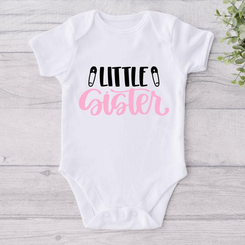 Little Sister-Onesie-Best Gift For Babies-Adorable Baby Clothes-Clothes For Baby-Best Gift For Papa-Best Gift For Mama-Cute Onesie NW0112 0-3 Months Official ONESIE Merch