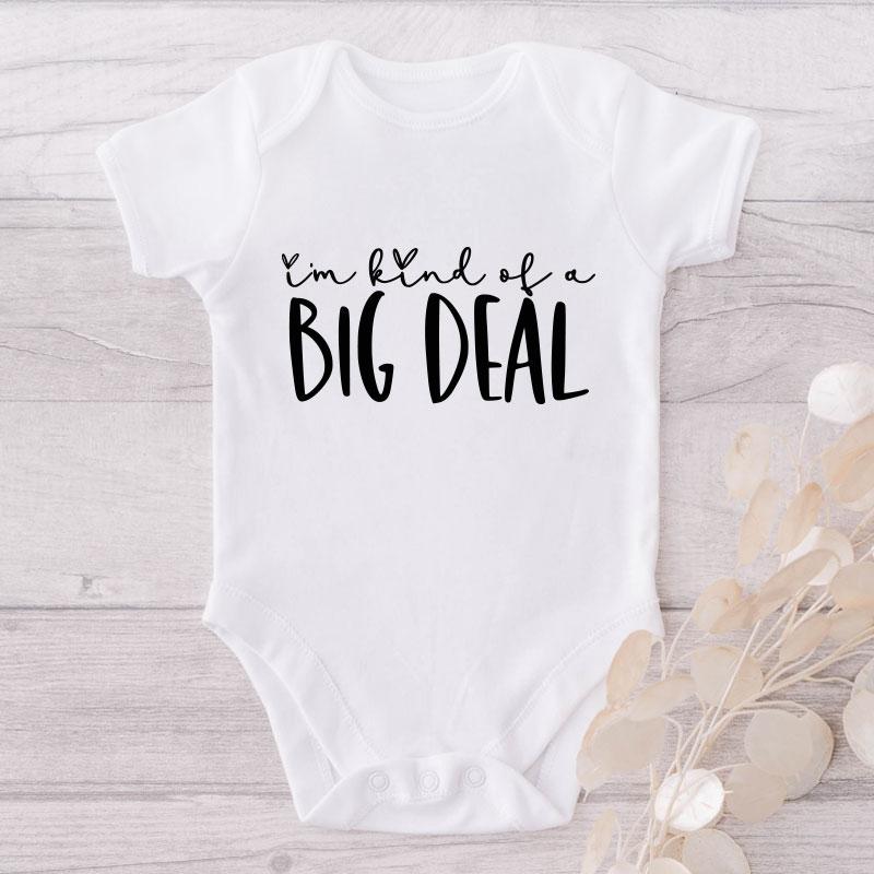I'm Kind Of A Big Deal-Onesie-Best Gift For Babies-Adorable Baby Clothes-Clothes For Baby-Best Gift For Papa-Best Gift For Mama-Cute Onesie NW0112 0-3 Months Official ONESIE Merch